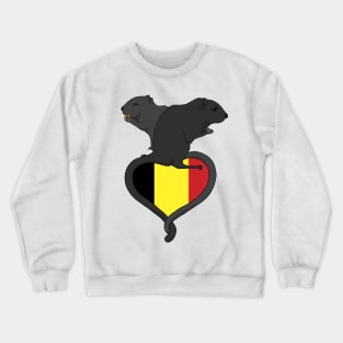 Gerbil Belgium (dark) Crewneck Sweatshirt